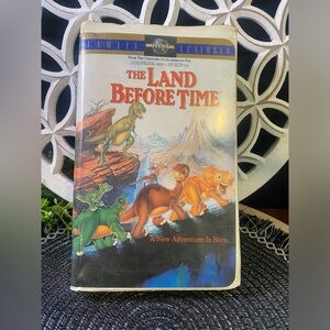 The Land Before Time VHS Tape